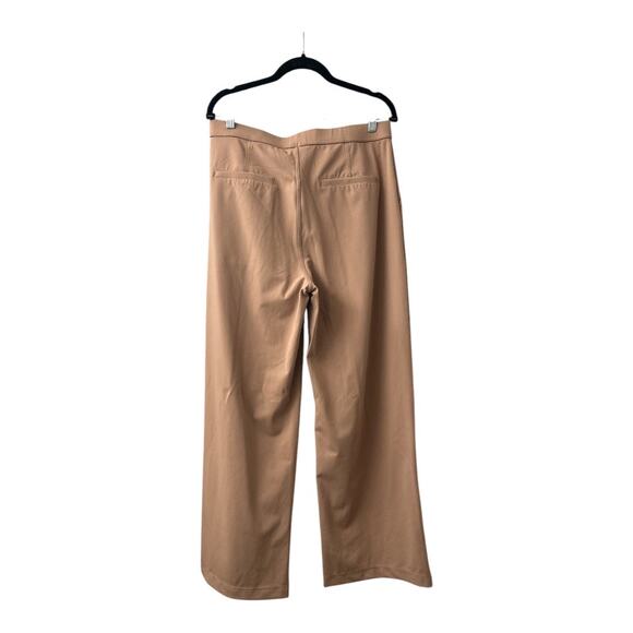 NWT High Waisted Side Pocket Straight Leg Work Pants, Burro, Size L - Picture 6 of 7